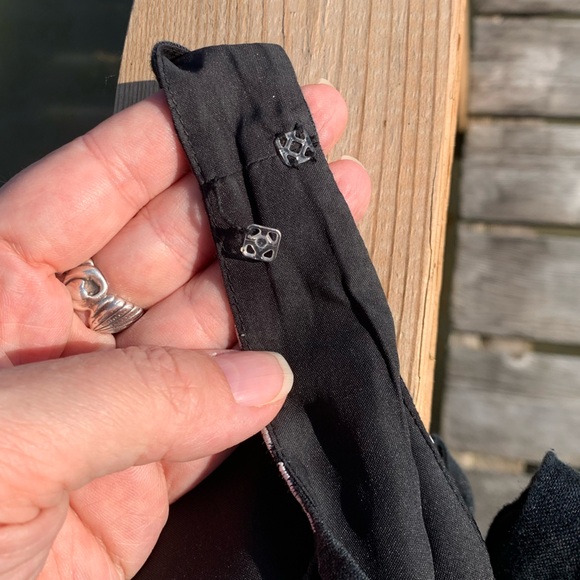 Romantic Embroidered Linen Midi Dress - Picture 6 of 9